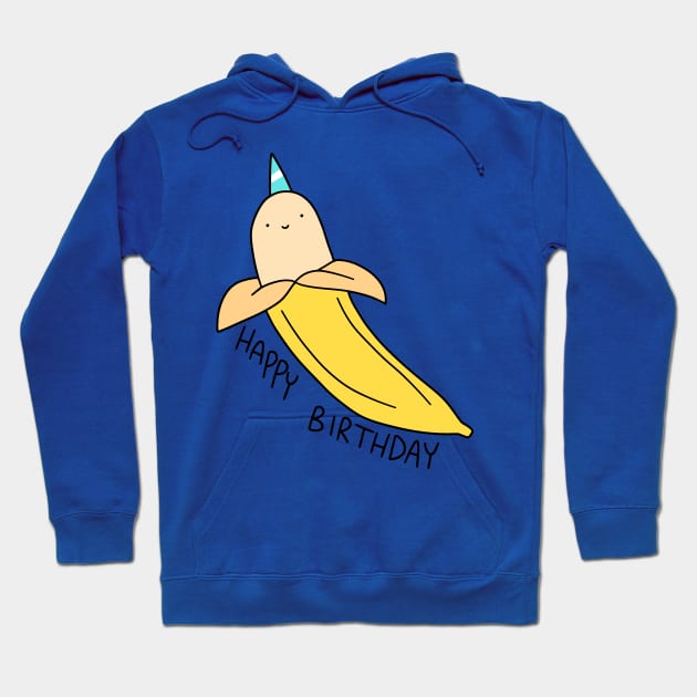 Happy Birthday Banana Hoodie by saradaboru